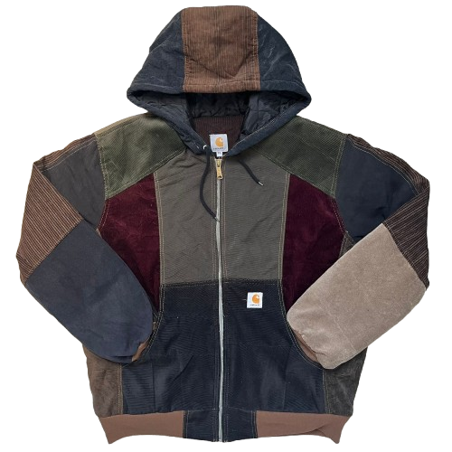 CARHARTT CORDUROY ACTIVE REWORKED JACKET (XXL)