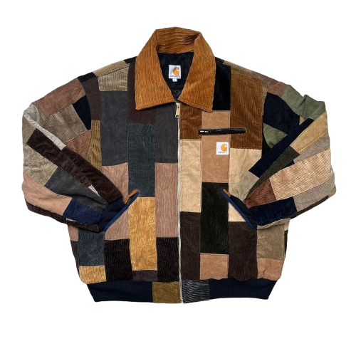 CARHARTT CORDUROY REWORKED JACKET (L)