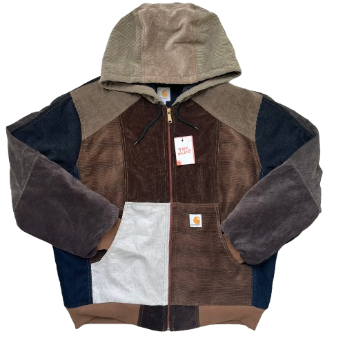 CARHARTT CORDUROY ACTIVE REWORKED JACKET (XXL)