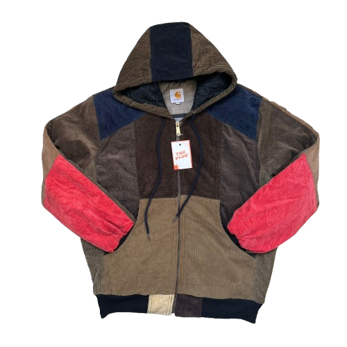 CARHARTT CORDUROY ACTIVE REWORKED JACKET (L)