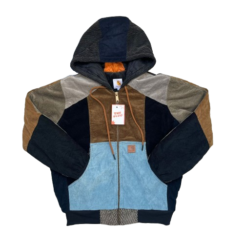CARHARTT CORDUROY ACTIVE REWORKED JACKET (L)