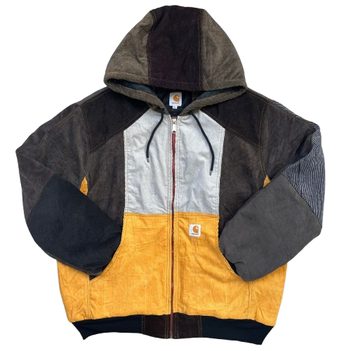 CARHARTT CORDUROY ACTIVE REWORKED JACKET (XXL)