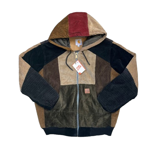 CARHARTT CORDUROY ACTIVE REWORKED JACKET (L)