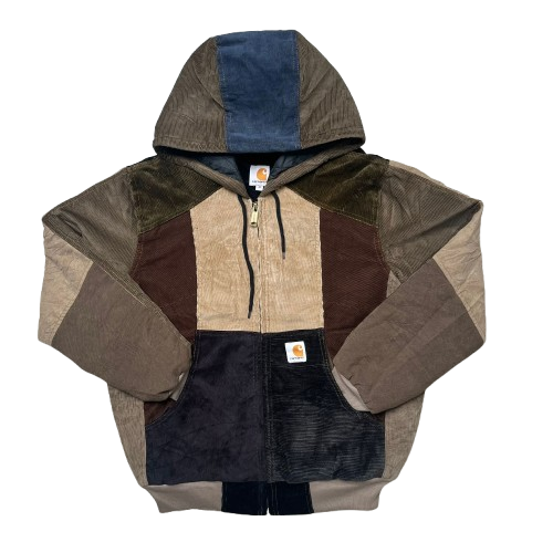 CARHARTT CORDUROY ACTIVE REWORKED JACKET (M)