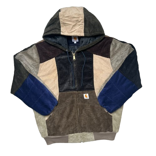 CARHARTT CORDUROY ACTIVE REWORKED JACKET (L)