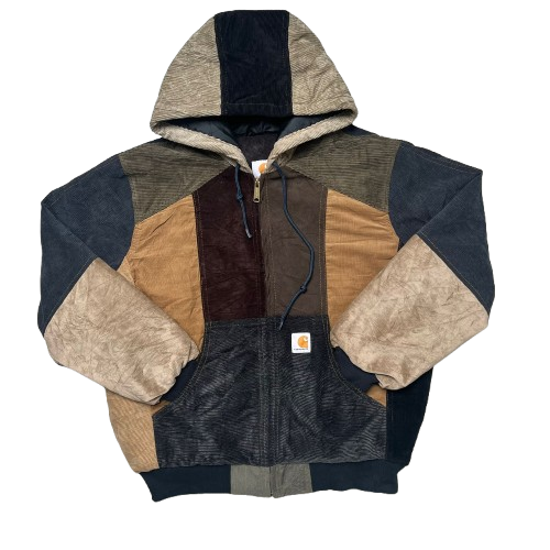 CARHARTT CORDUROY ACTIVE REWORKED JACKET (L)