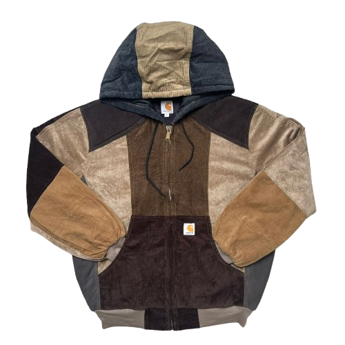 CARHARTT CORDUROY ACTIVE REWORKED JACKET (L)