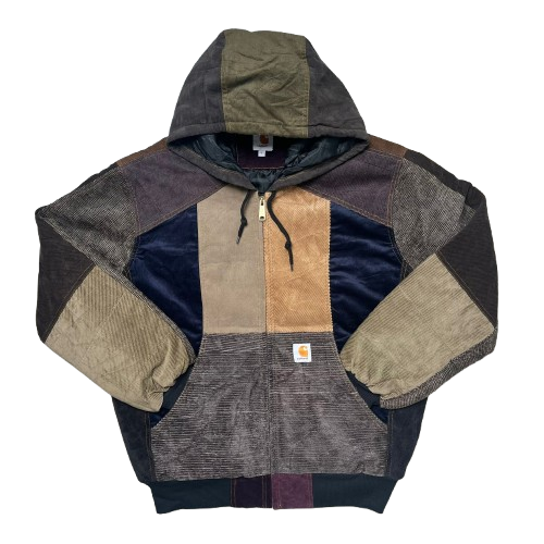 CARHARTT CORDUROY ACTIVE REWORKED JACKET (L)
