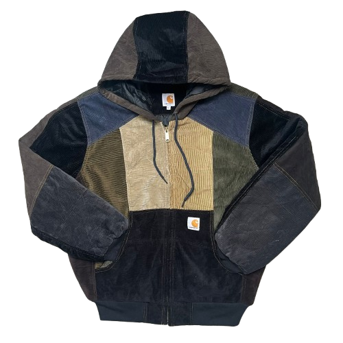 CARHARTT CORDUROY ACTIVE REWORKED JACKET (L)