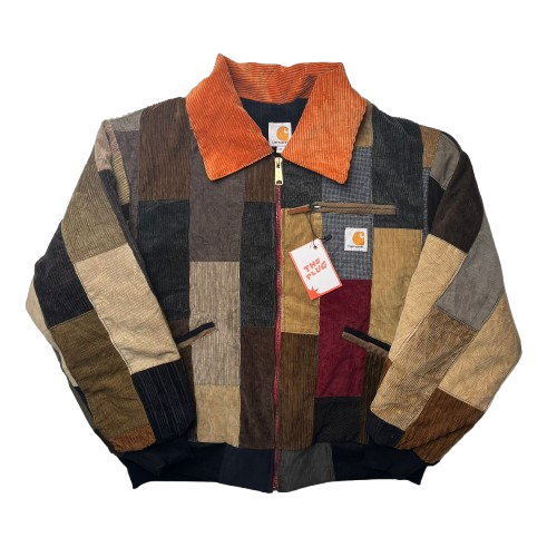 CARHARTT CORDUROY REWORKED JACKET (M)
