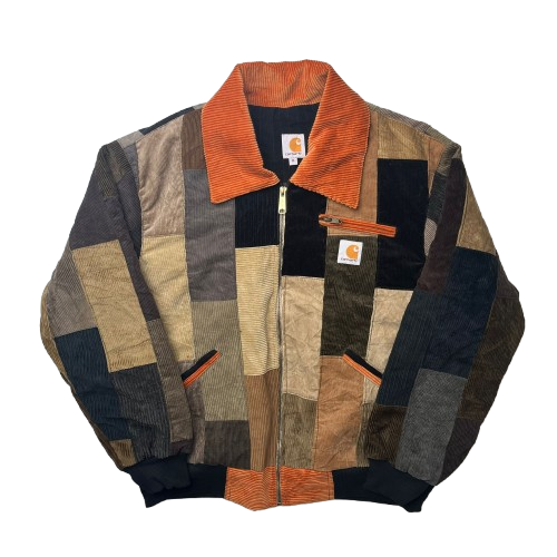 CARHARTT CORDUROY REWORKED JACKET (M)