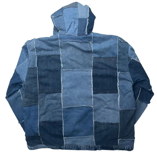 CARHARTT DENIM REWORKED JACKET (L)