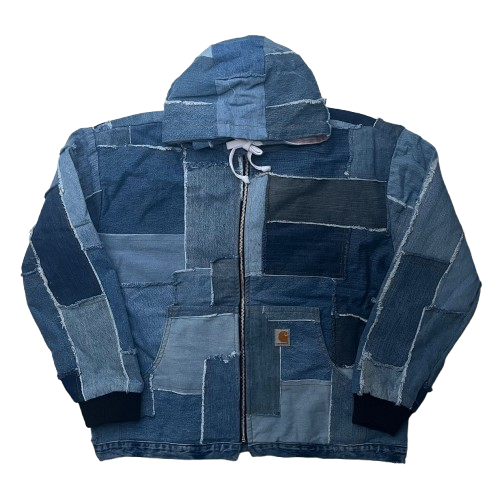 CARHARTT DENIM REWORKED JACKET (S)