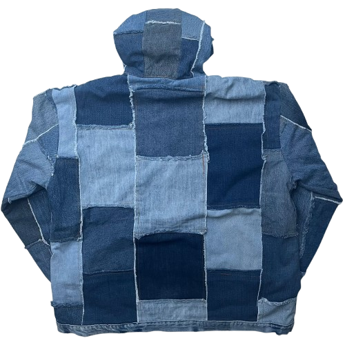 CARHARTT DENIM REWORKED JACKET (L)