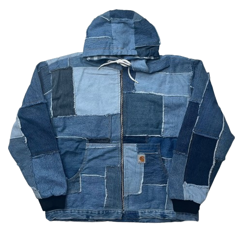 CARHARTT DENIM REWORKED JACKET (S)