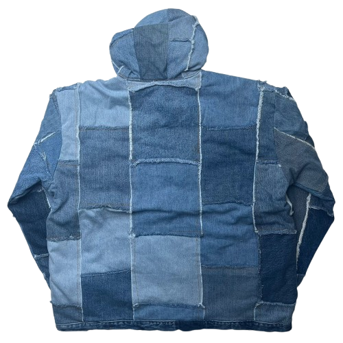 CARHARTT DENIM REWORKED JACKET (L)