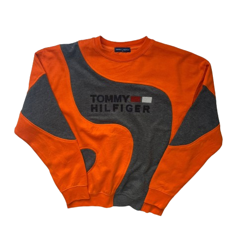 TOMMY HILFIGER REWORKED SWEATER (XL)