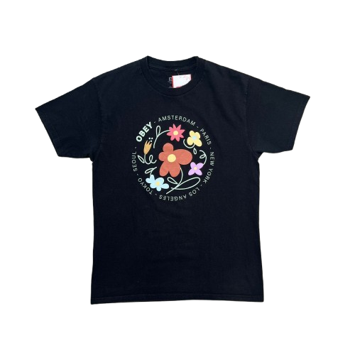 OBEY FLOWER DANCE TEE (M)