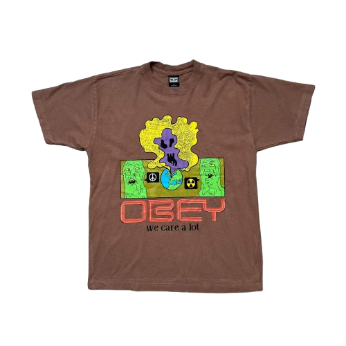 OBEY WE CARE A LOT TEE (S)