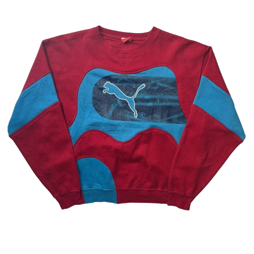 PUMA REWORKED SWEATER (XL)