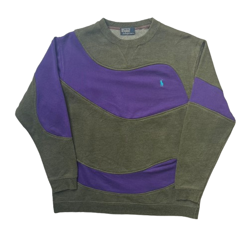 RALPH LAUREN REWORKED SWEATER (L)