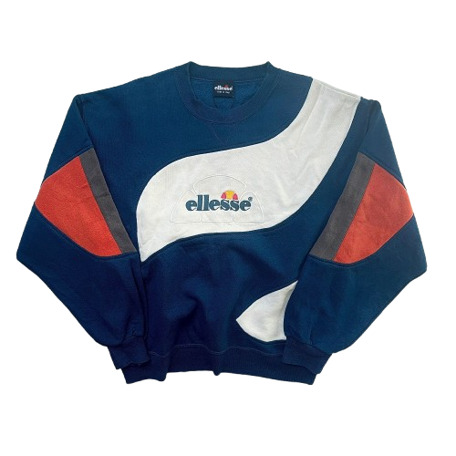 ELLESSE REWORKED SWEATER (M)