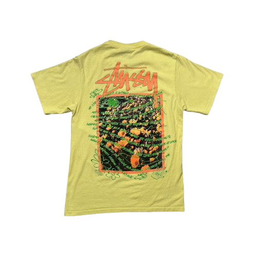 STÜSSY SUPER BLOOM TEE (S)