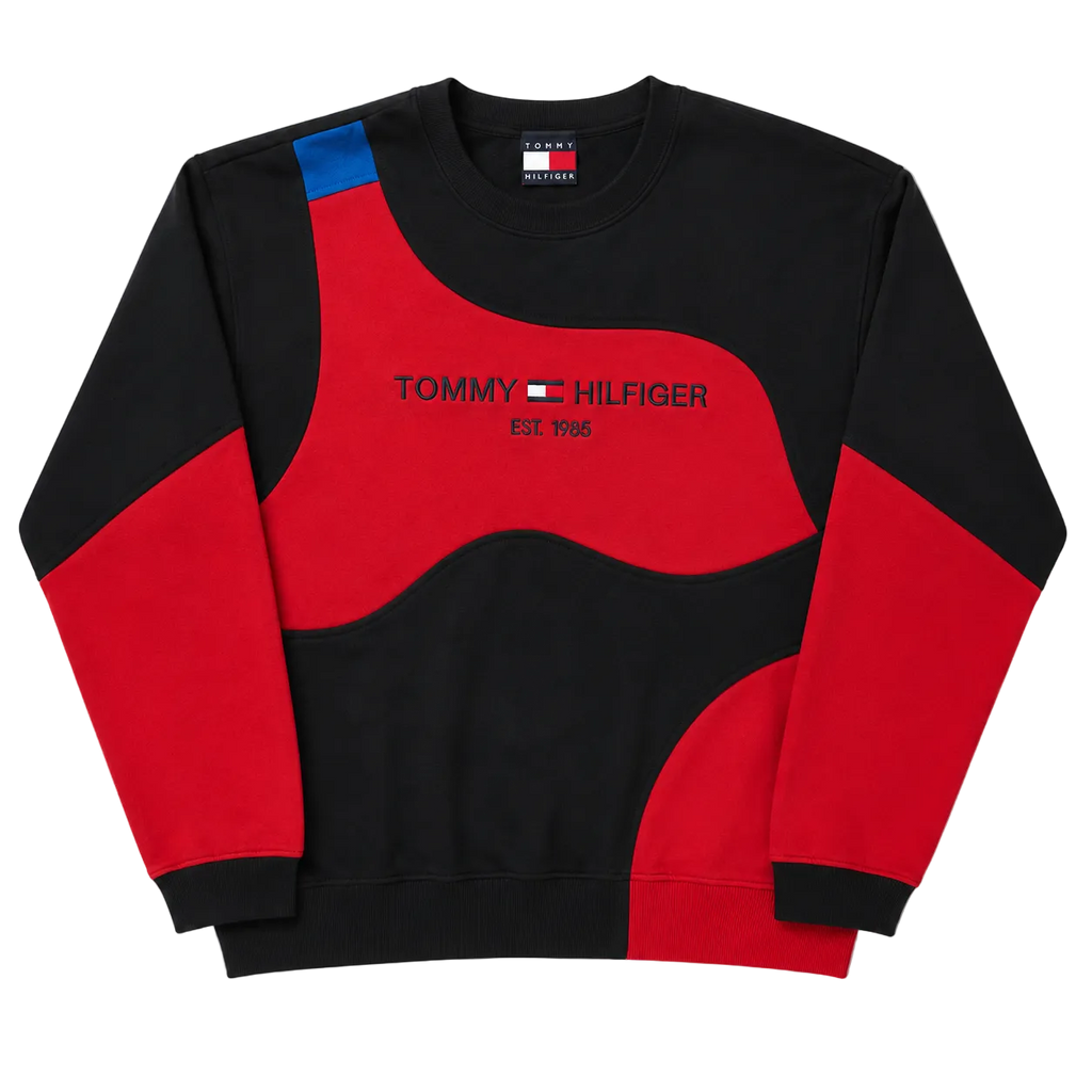 TOMMY HILFIGER REWORKED SWEATER (L)