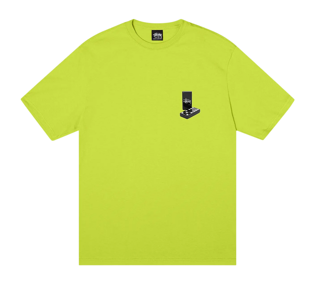 STUSSY DOMINOS KEY LIME TEE (M)