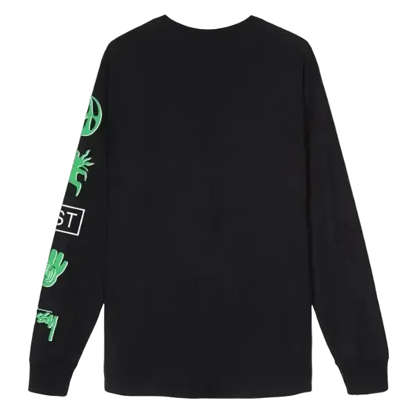 STUSSY BUDDHA GRAPHIC LONGSLEEVE (S)