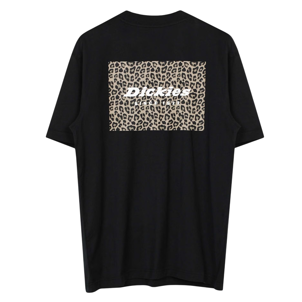 DICKIES LEOPARD BACKPRINT GRAPHIC TEE (XXL)