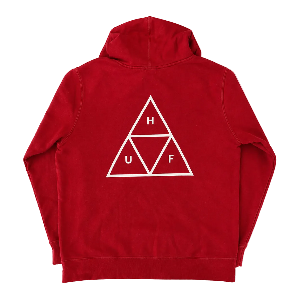 HUF TRIPLE TRIANGLE LOGO HOODIE (L)