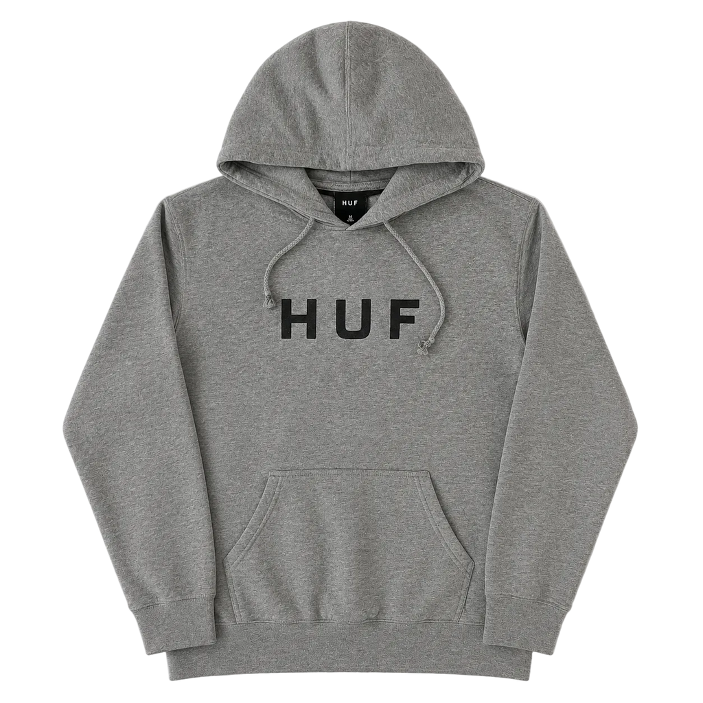 HUF ESSENTIALS OG LOGO HOODIE (M)