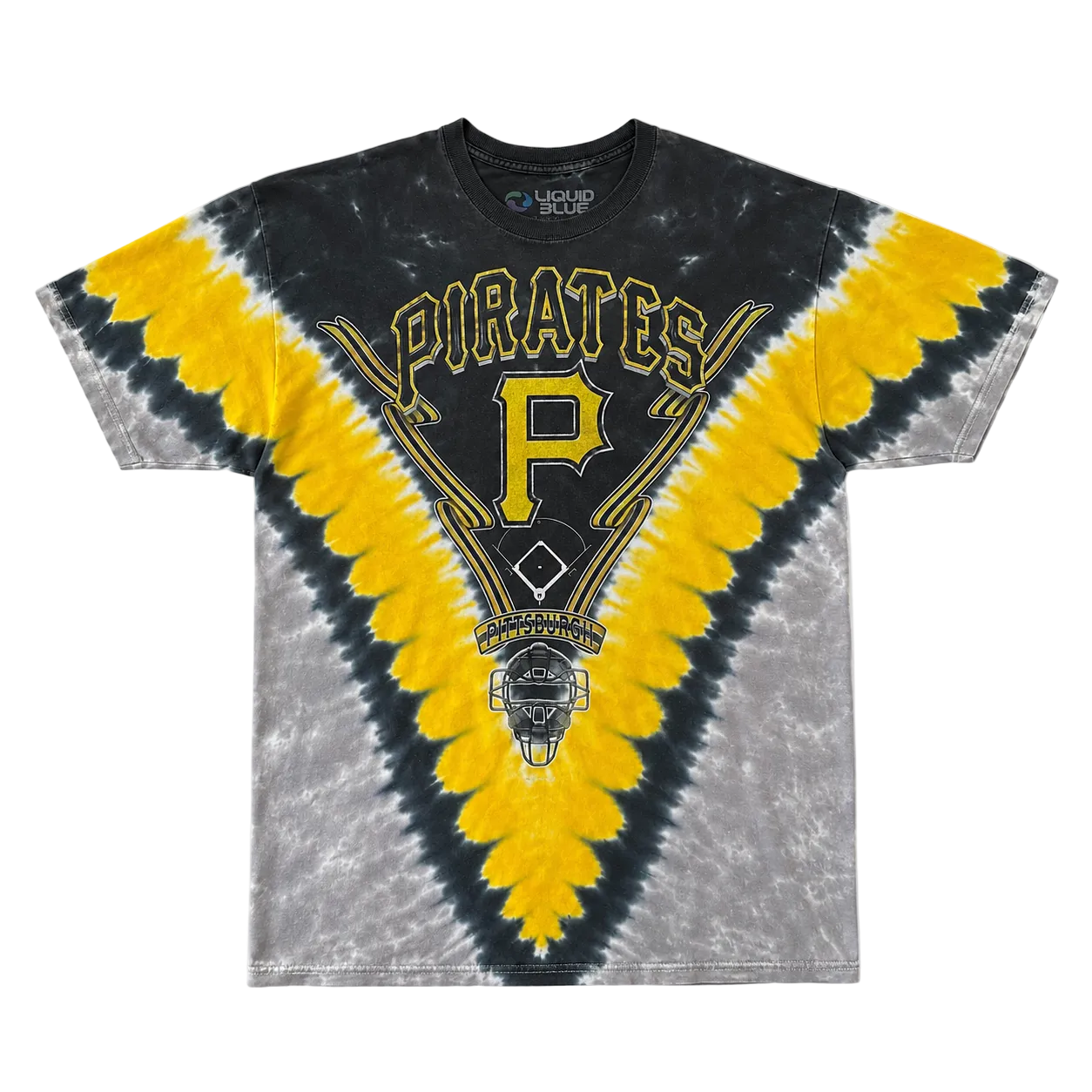 MLB PITTSBURGH PIRATES TIE DYE TEE (L)