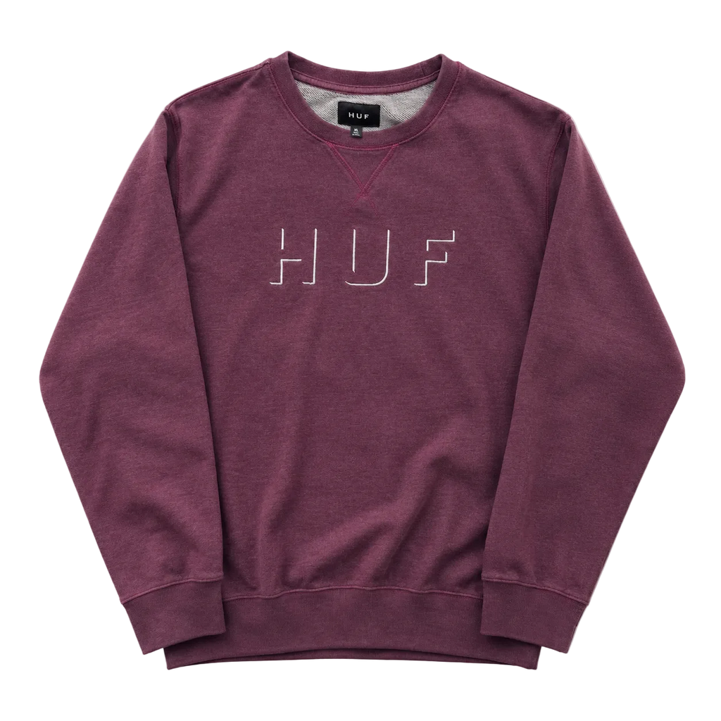HUF PORT NAVY HEATHER SWEATER (XL)