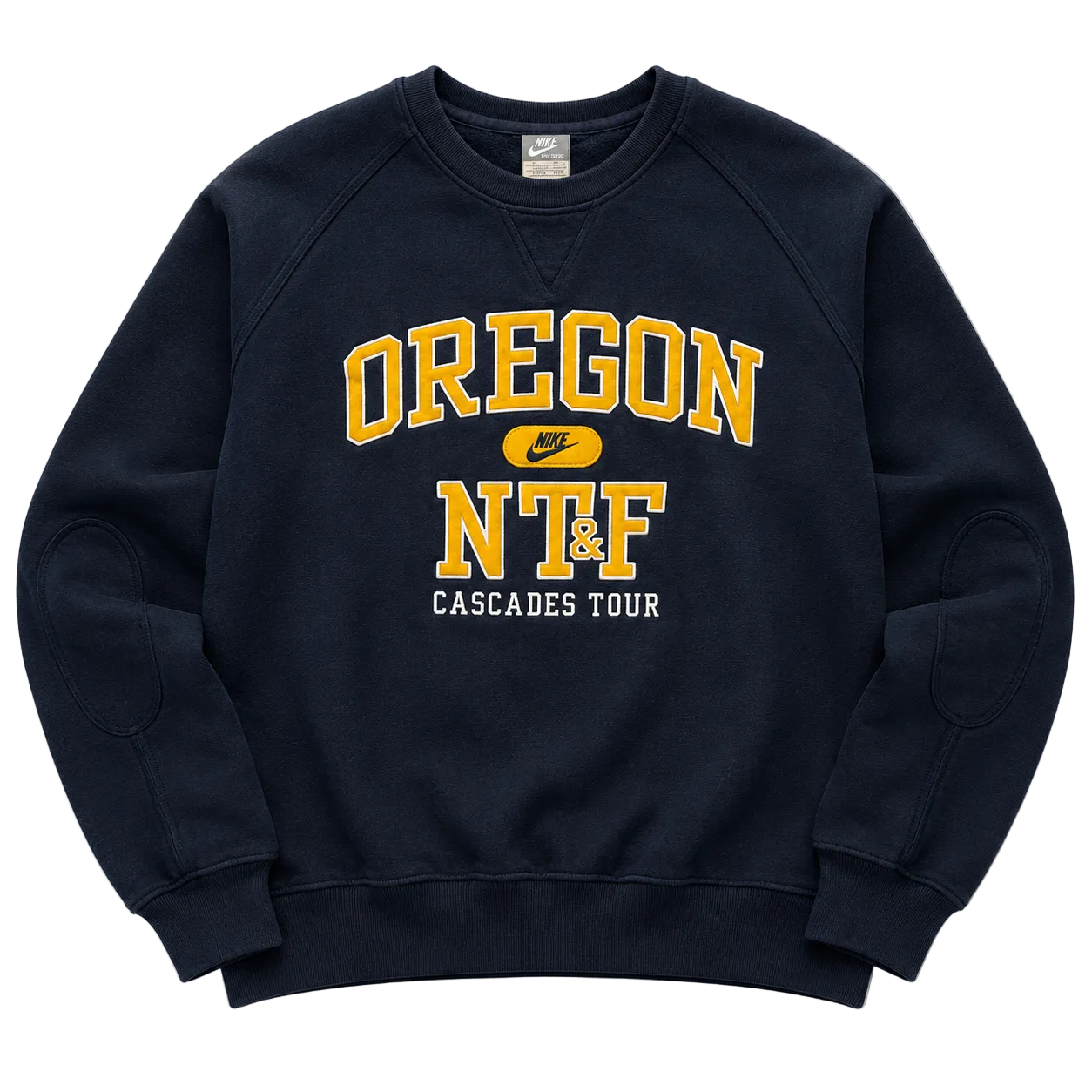 NIKE OREGON VINTAGE CENTER LOGO SWEATER (XL)