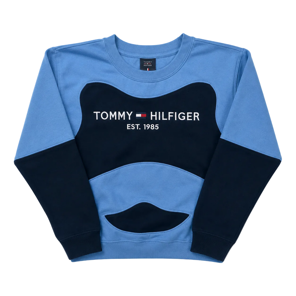 TOMMY HILFIGER REWORKED SWEATER (M)