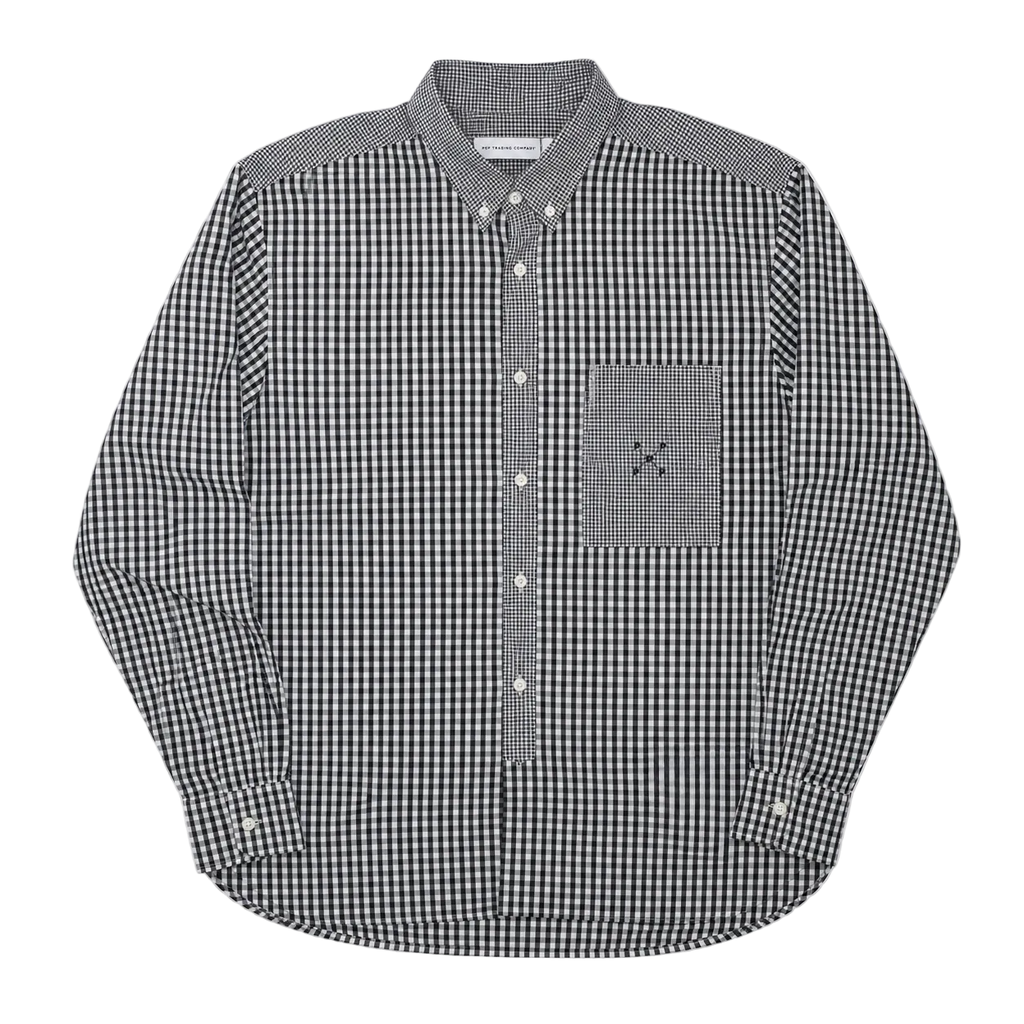 POP TRADING COMPANY CHECKED BD SHIRT (XL)