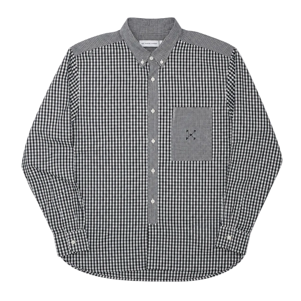 POP TRADING COMPANY CHECKED BD SHIRT (XL)