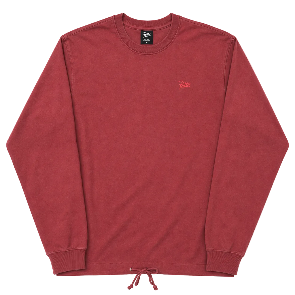 PATTA COTTON LOGO SWEATER (L)