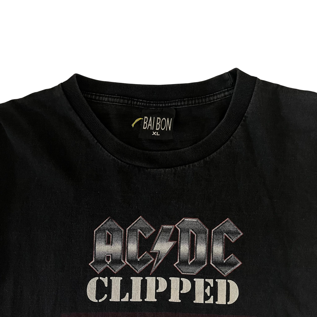 ACDC CLIPPED GRAPHIC TEE (XL)