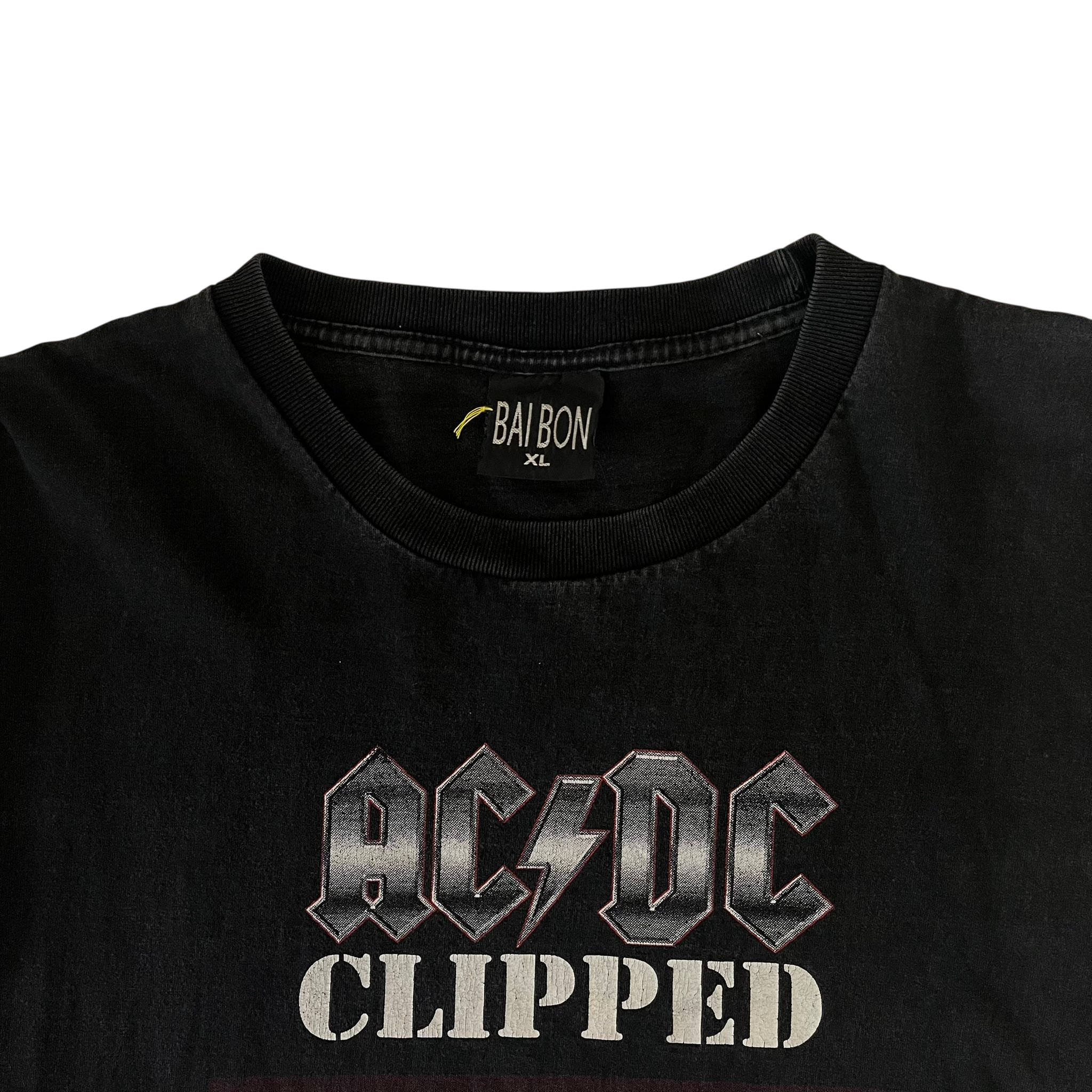ACDC CLIPPED GRAPHIC TEE (XL)