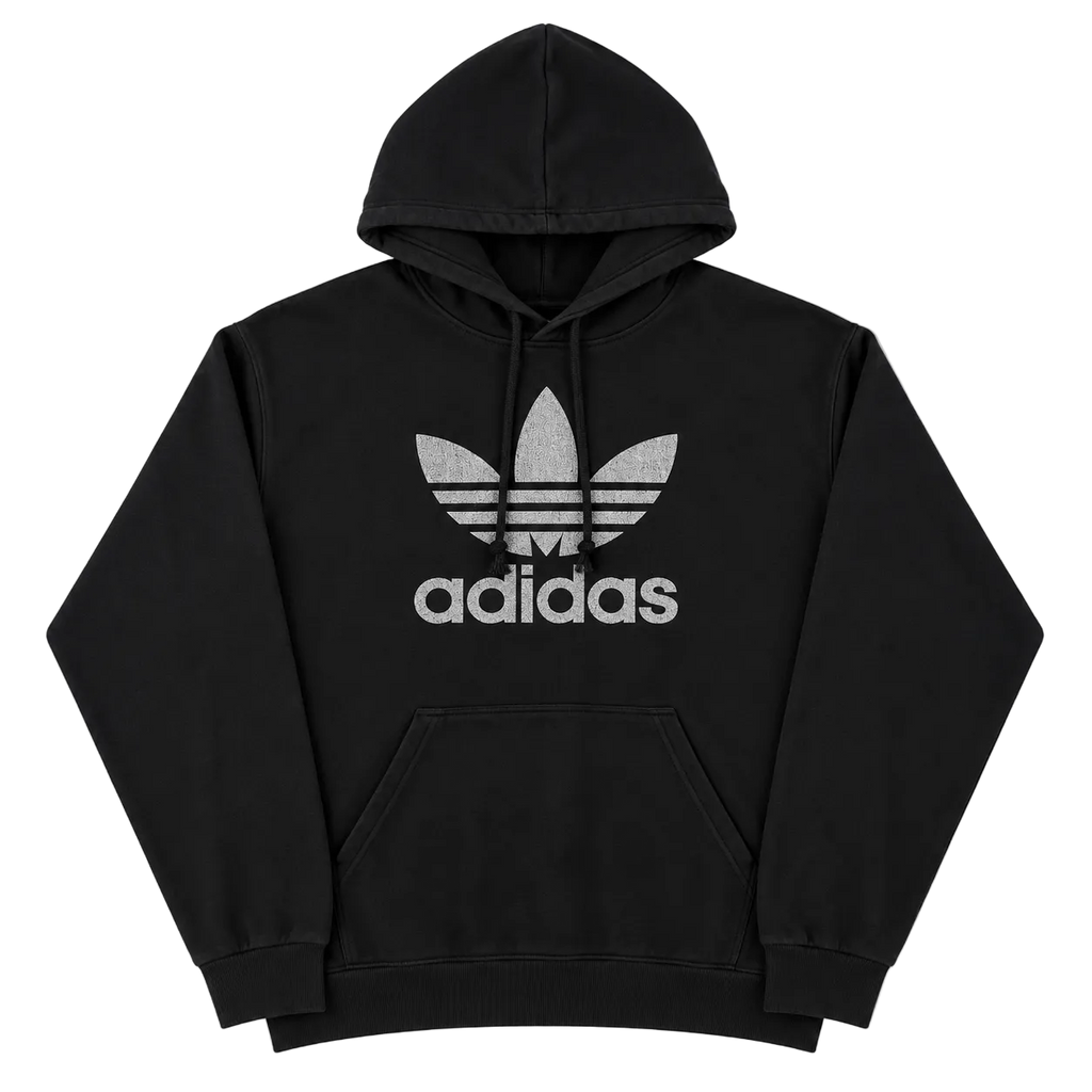 ADIDAS TREFOIL BIG LOGO HOODIE (M)