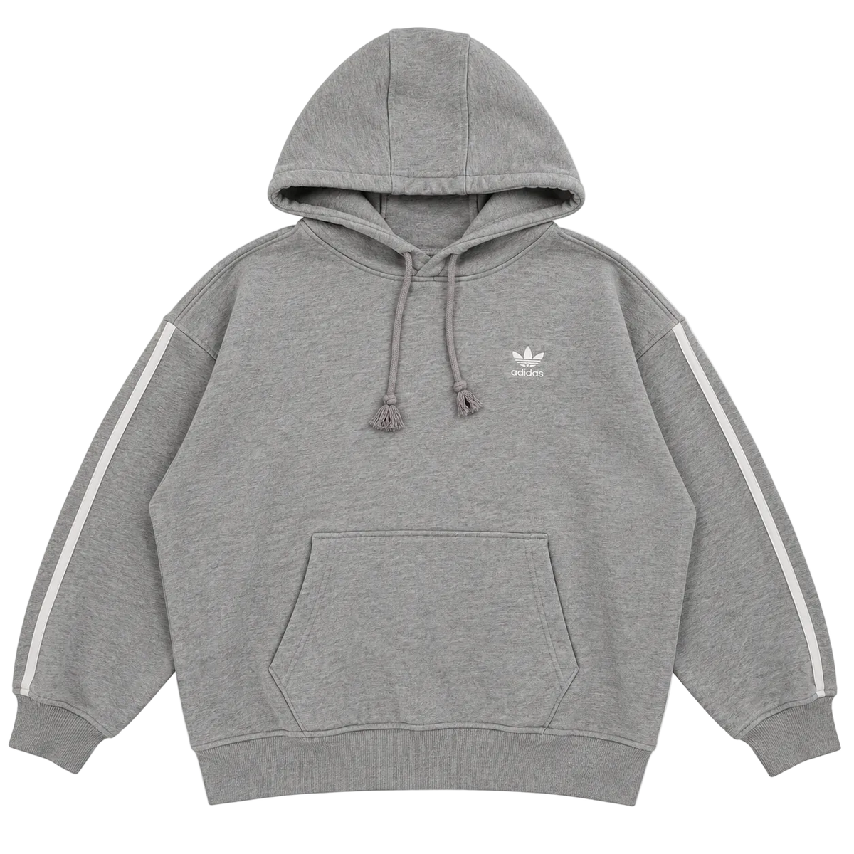 ADIDAS 3-STRIPES HOODIE (L)
