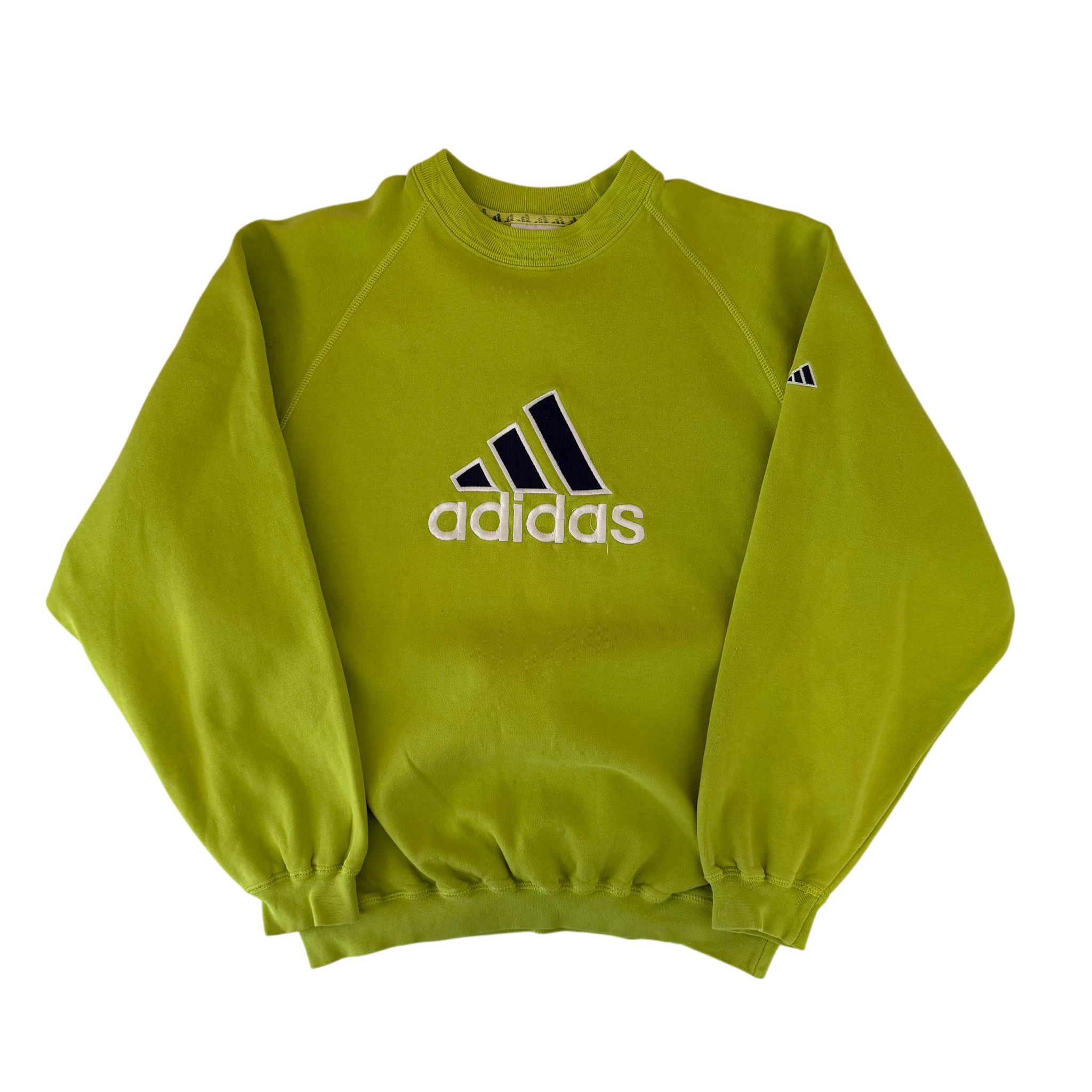 ADIDAS 90'S RETRO BIG LOGO SWEATER (M)