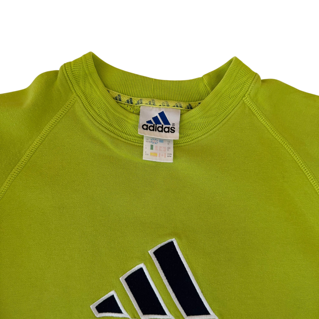 ADIDAS 90'S RETRO BIG LOGO SWEATER (M)