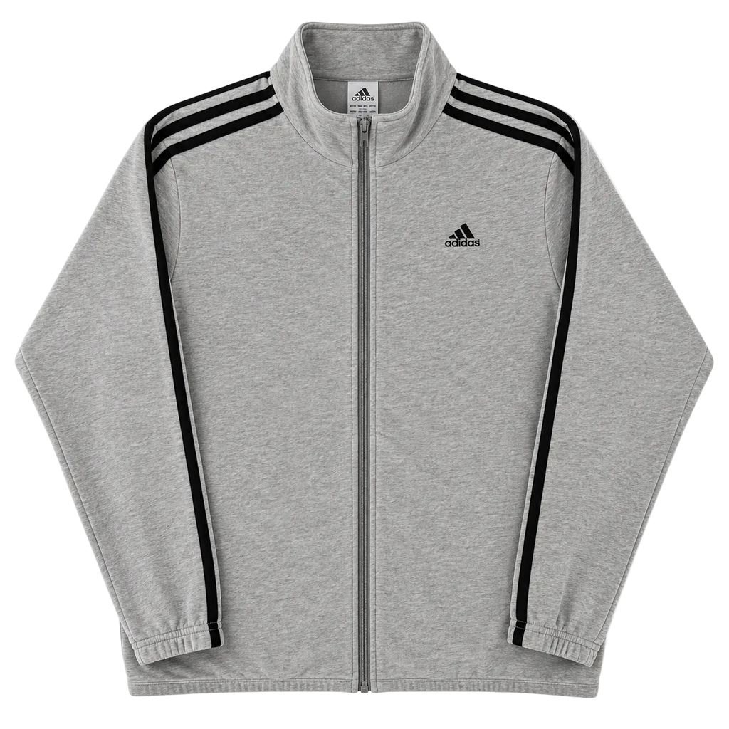 ADIDAS 3-STRIPES ZIP UP TRACK JACKET (M)