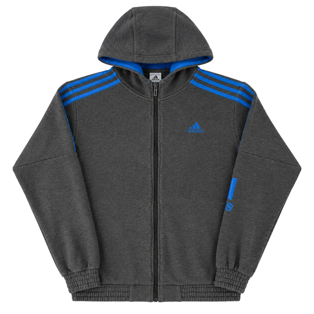 ADIDAS 3-STRIPES ZIP UP HOODIE (S)