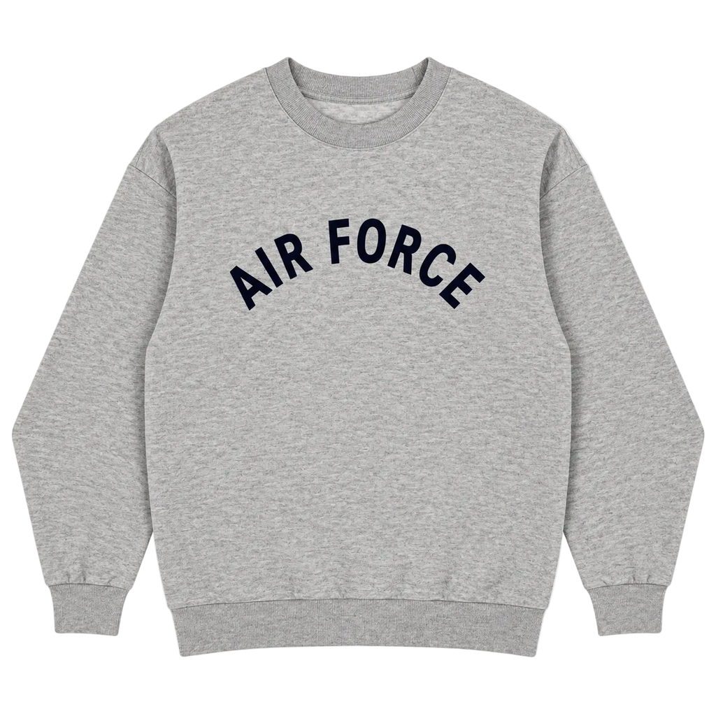 AIR FORCE COLLEGIATE SPELL OUT SWEATER (XL)