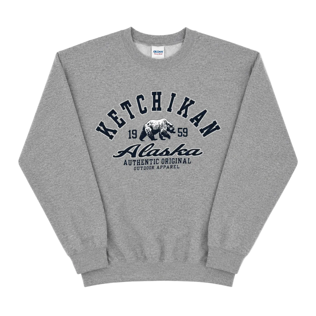 KETCHIKAN ALASKA SPELL OUT SWEATER (M)